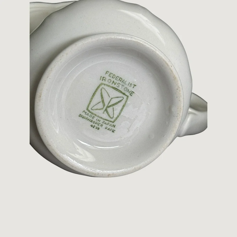 Federalist Ironstone federalist ironstone